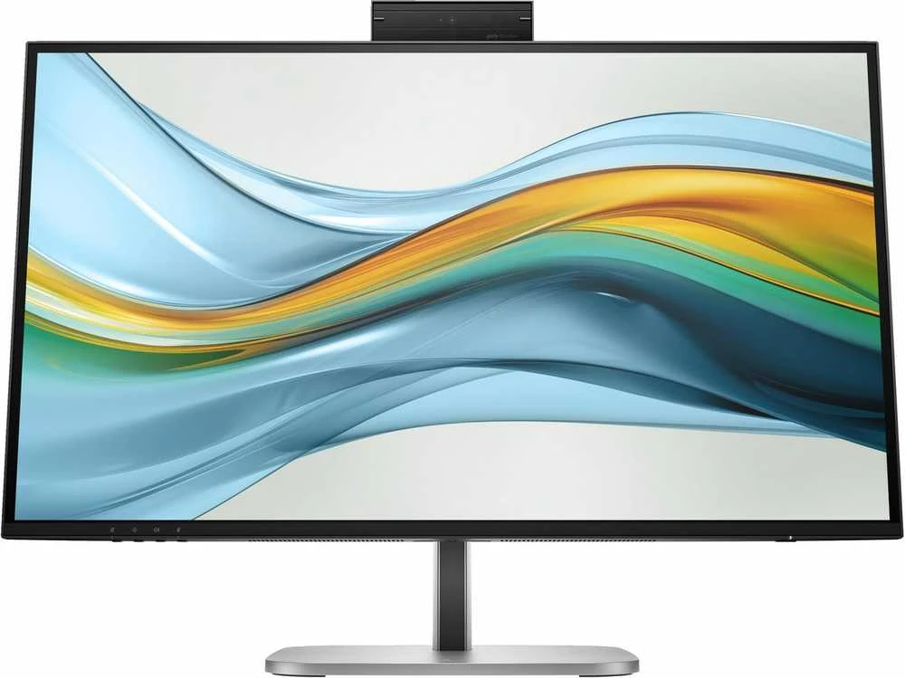 HP 527pm Series 5 Pro QHD konferencijų monitorius – 27 colių 2560x1440 QHD 350 nitų 100 Hz AG, IPS, USB-C(100W/15W)/HDMI/DP Daisy-Chain, 3x USB-A, garsiakalbiai, reguliuojamo aukščio kamera/LAN, RJ, vel-45tivolt 3 metai (pakeičia E27m)