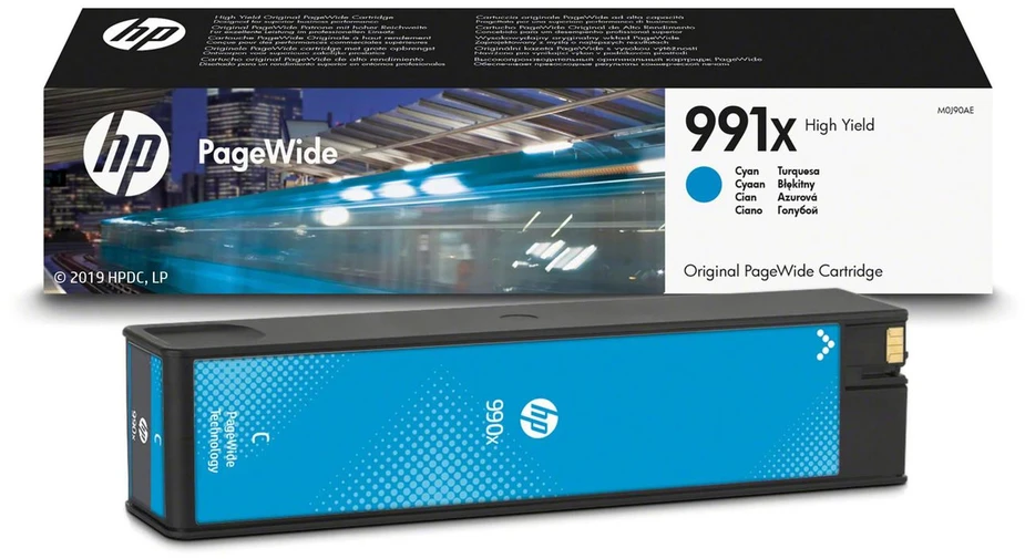 Hewlett Packard (HP) HP No.991X (M0J90AE), žydra kasetė