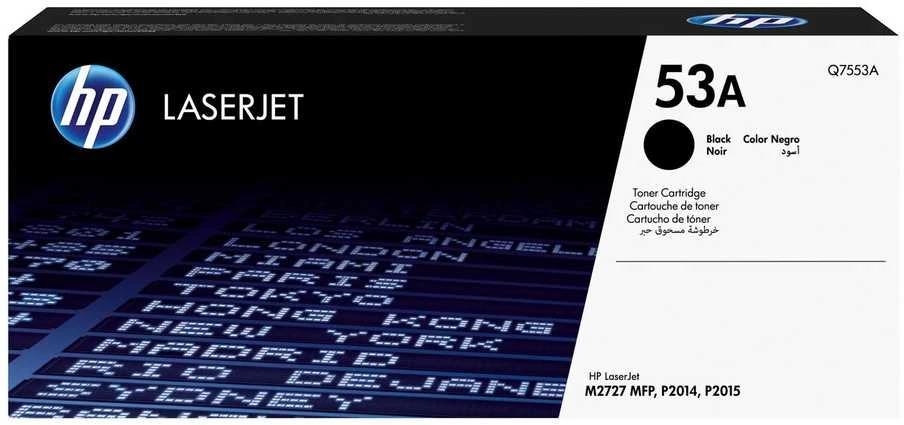 Hewlett Packard (HP) „HP Toneris Juodas 53A“, skirtas LaserJet P2015 (3 000 puslapių)