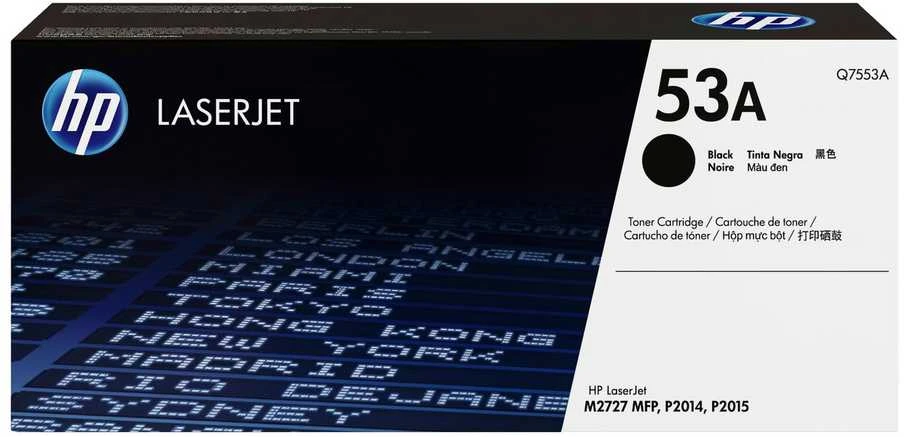 Hewlett Packard (HP) „HP Toneris Juodas 53A“, skirtas LaserJet P2015 (3 000 puslapių)