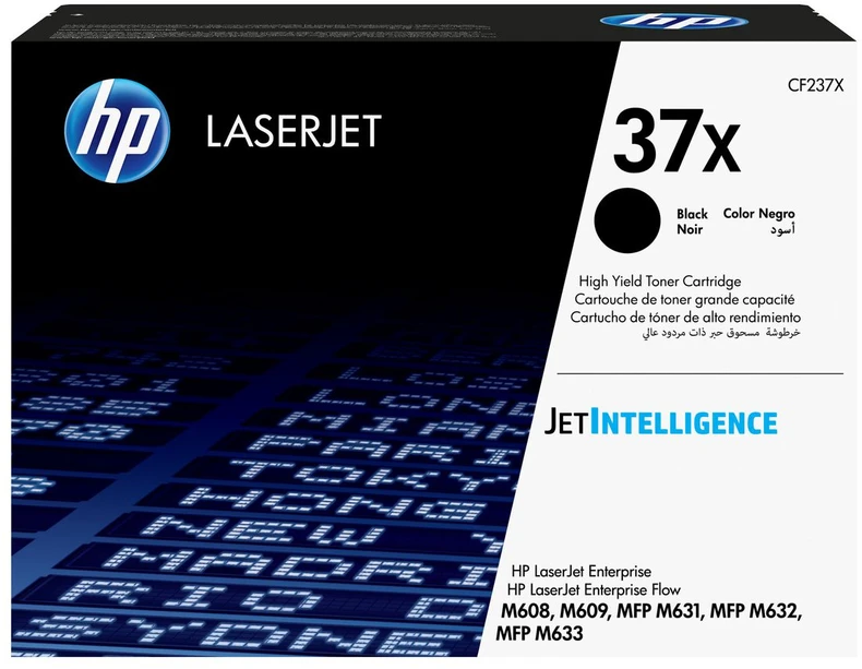 Hewlett Packard (HP) Toneris HP juoda sp. HP 37X, HP37XCF237X, 25000 psl.