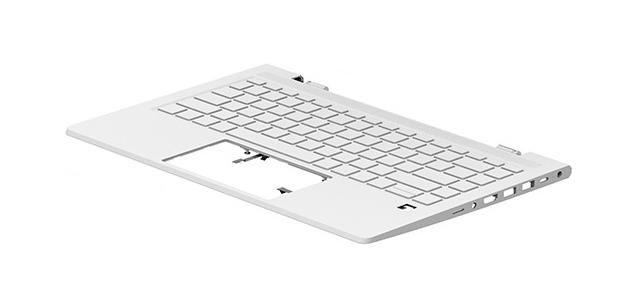 Hewlett Packard (HP) HP viršutinė dangtelis su klaviatūra, be apšvietimo