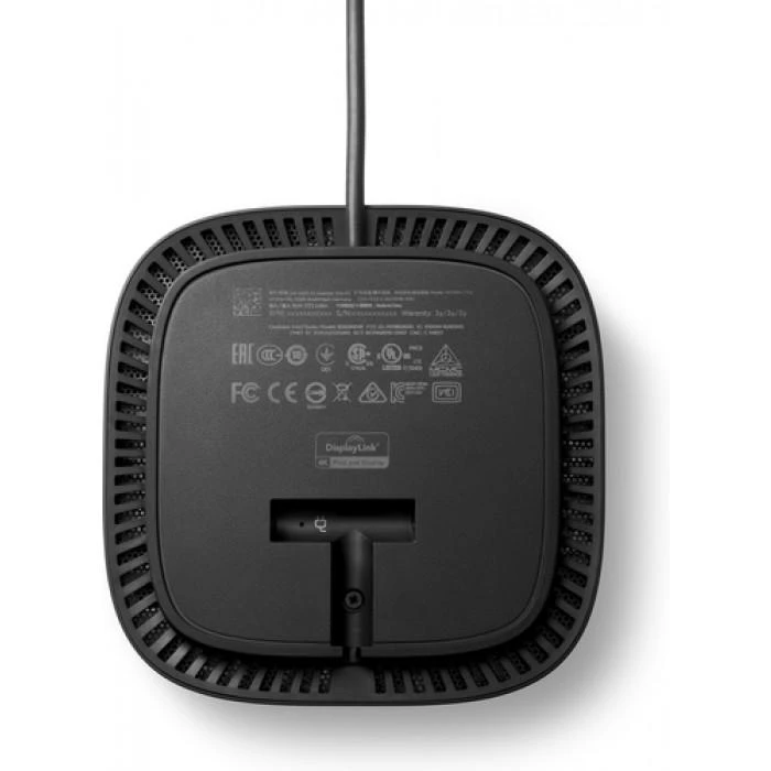 HP USB-C G2 doko stotelė, vaizdas iš apačios