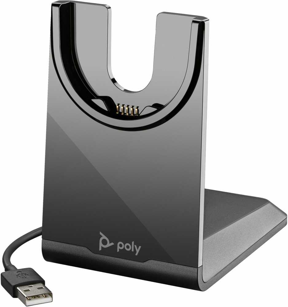Ausinės HP Poly Ladeschale USB-A iš Voyager 43 Focus 2