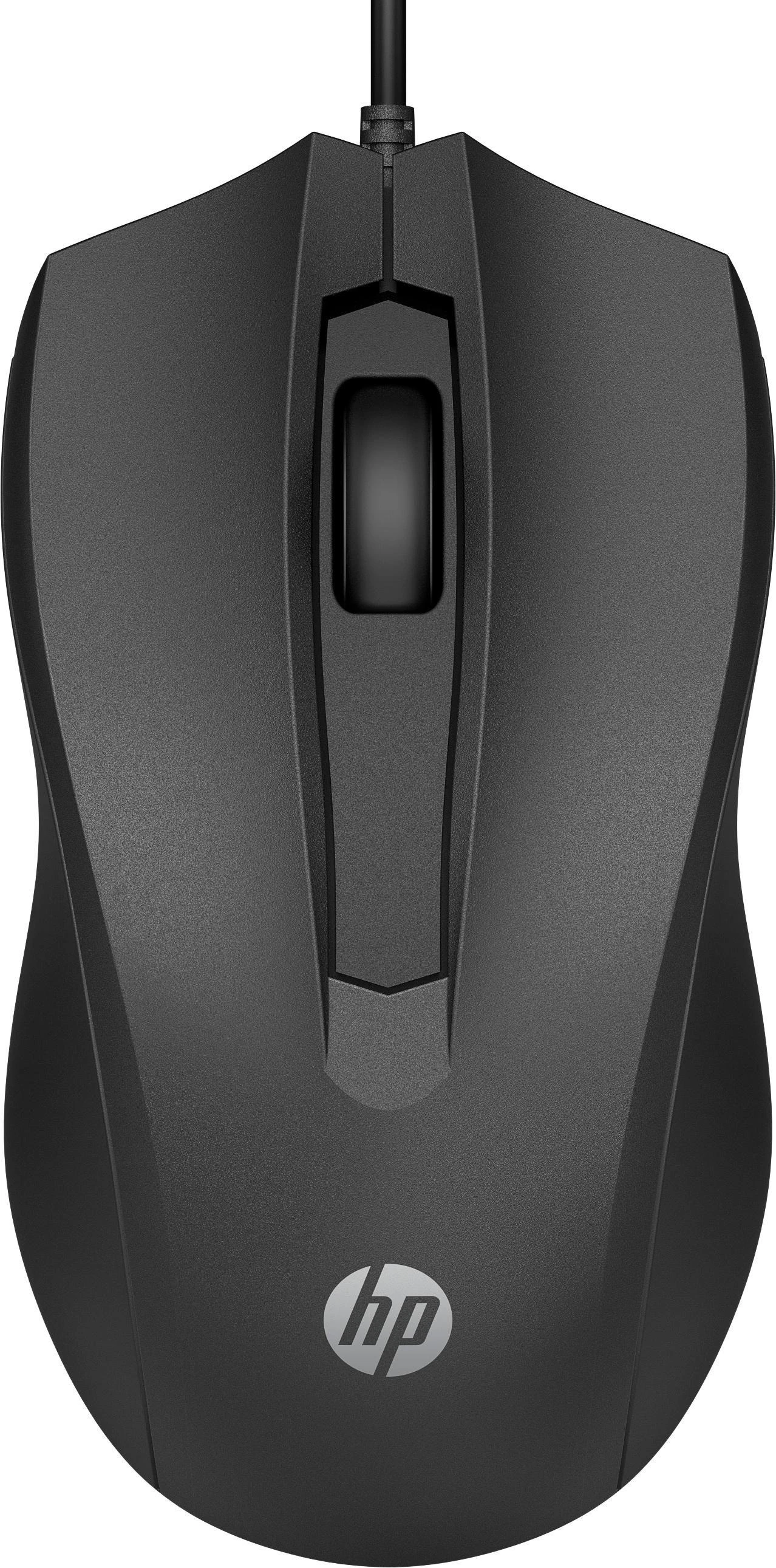 Hewlett Packard (HP) HP 100 USB Pelė su laidu - Juodas
