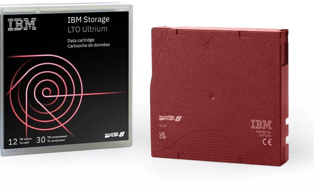 IBM LTO Ultrium 8 Saugyklos laikmena Juostinė kasetė 12 TB