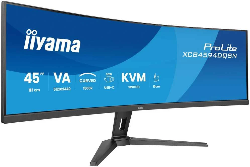 Monitorius iiyama ProLite XCB4594DQSN-B1 - 165Hz | DQHD | 44.5'' | VA | 0.8ms