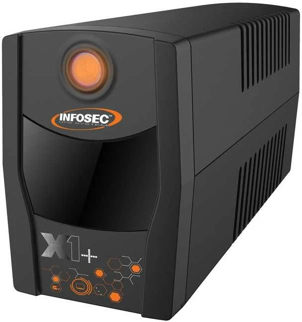 „Infosec UPS X1+ 1000“ atsarginis maitinimo šaltinis 1000 VA, 500 W, 2 × FR/Schuko