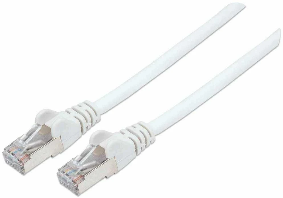 Intellinet Network Solutions Patchcord su raw Cat7 S/FTP kabeliu 0,25m balta (741903)