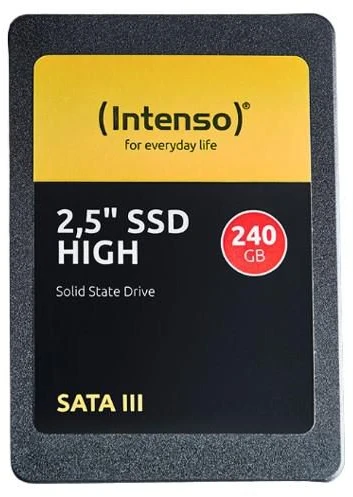 2,5 colio kietasis diskas 240 GB „Intenso High Performance“