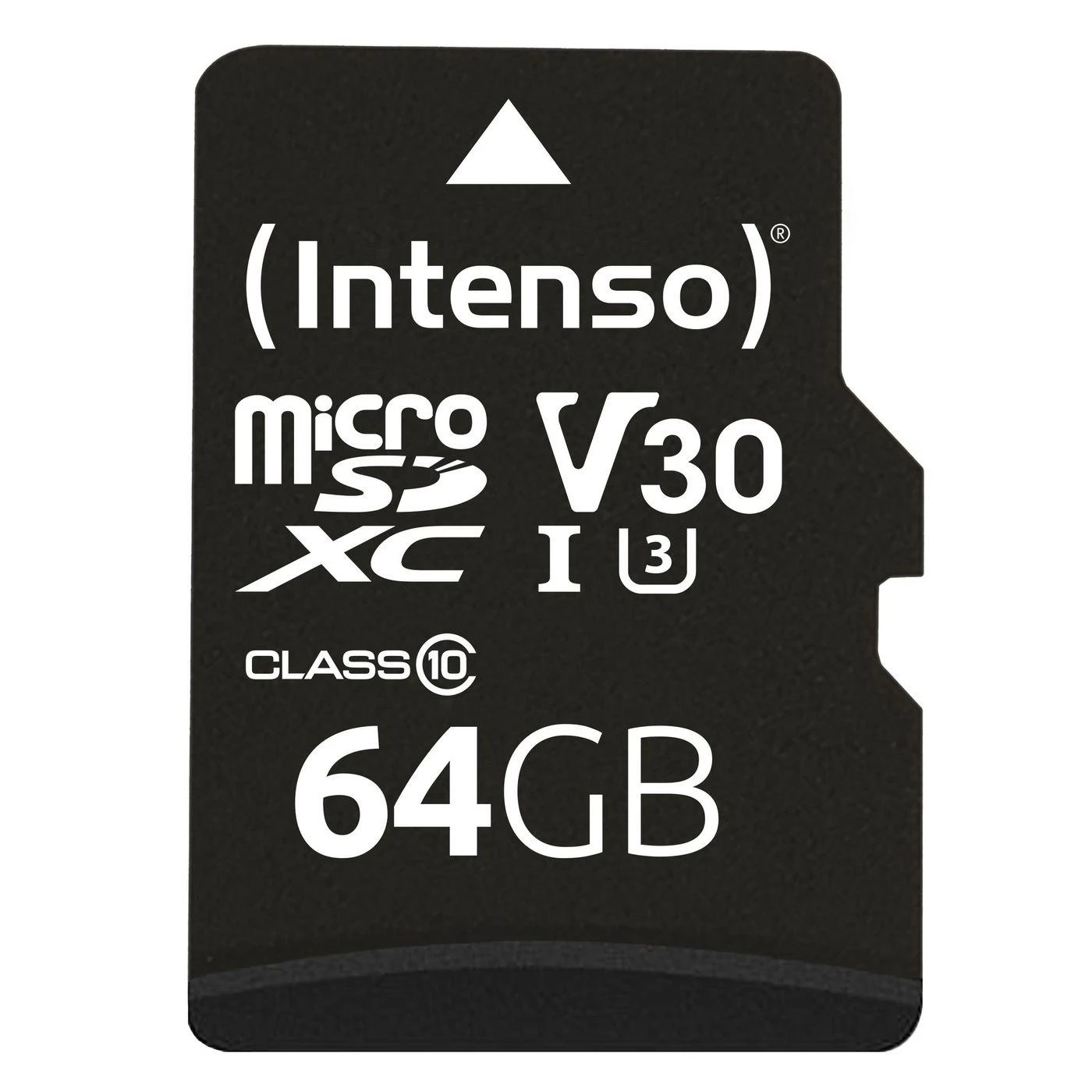 „Intenso Professional Micro SDXC“ 64 GB 10 klasės UHS-I/U1 kortelė (3433490)