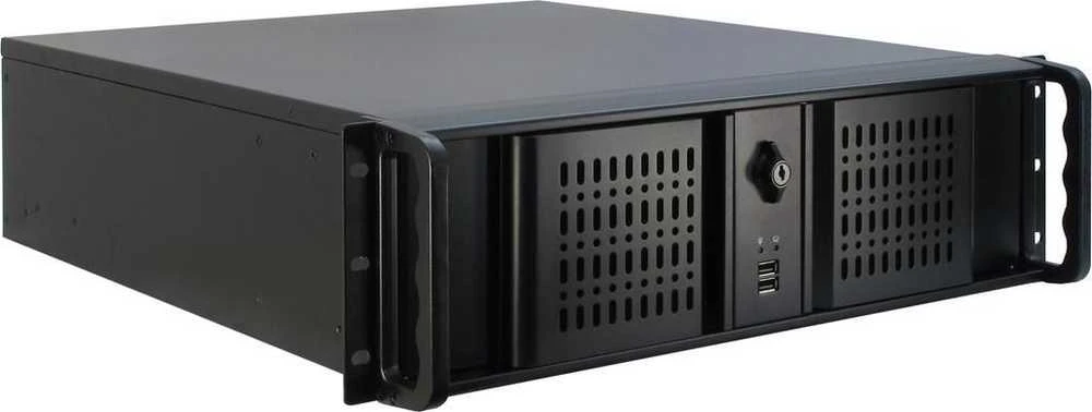 Inter-Tech 3U-3098-S, Server-case - juodas, 3 Hheneinheiten