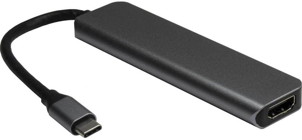 Inter-Tech Doko stotelė USB-C Argus 5in1
