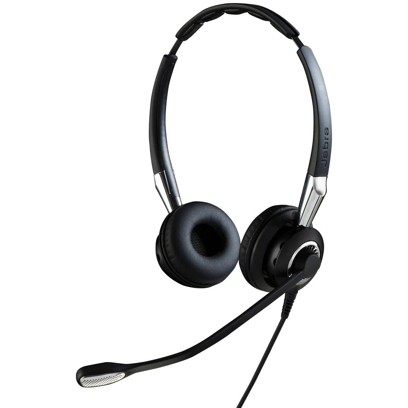 Jabra Biz 2400 II QD Duo NC Wideband Balanced Laidinės ausinės, QD, Juoda