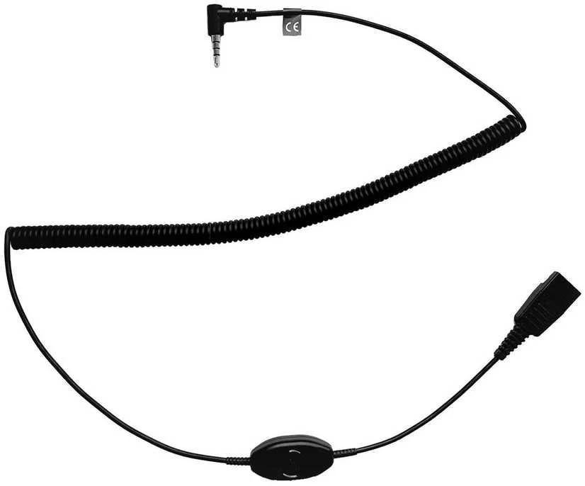Jabra QD laidas su 3.5 mm jungtimi ir valdymo pulteliu
