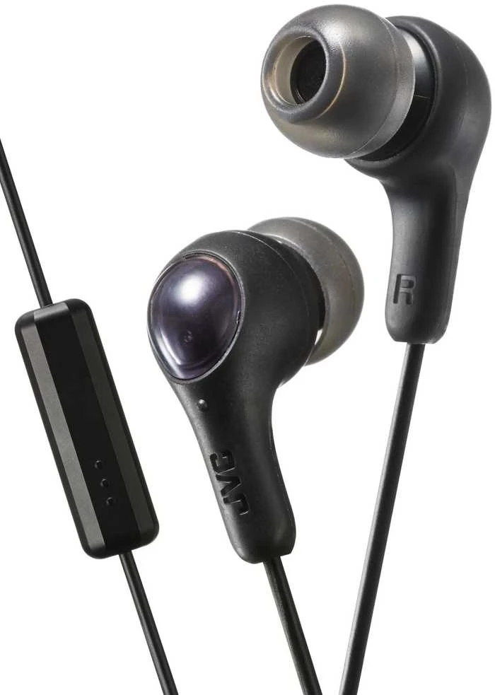 JVC ausinės su mikrofonu, juodos HA-FX7M-B-E HA-FX7M-B-E (4975769002298)