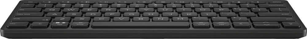 HP 350 kompaktiška kelių įrenginių „Bluetooth“ klaviatūra, belaidė, „Bluetooth“, mechaninė, QWERTY, juoda