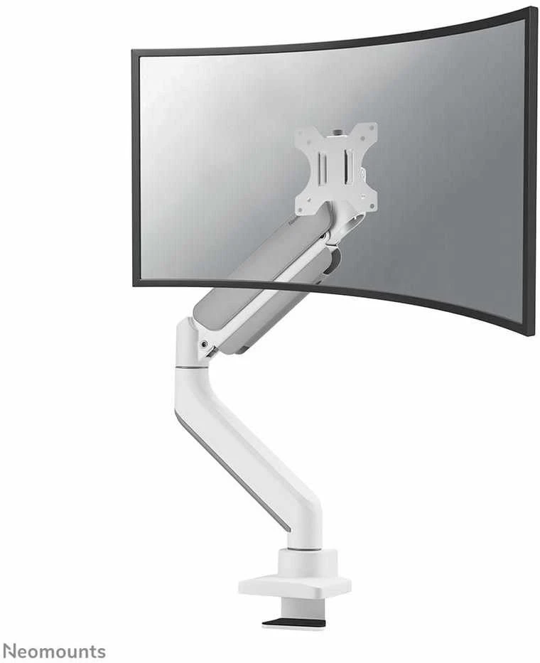 Laikiklis NEOMOUNTS PAGAL NEWSTAR STALO MOUNT 1 ULTRA PLAČIAUS LENKAS EKRANOS (TOPFIX CLAMP & GROMMET)
