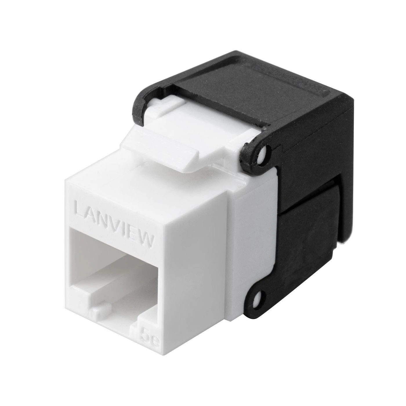 Lanview Cat5e Neekranuotas atverčiamas lizdas