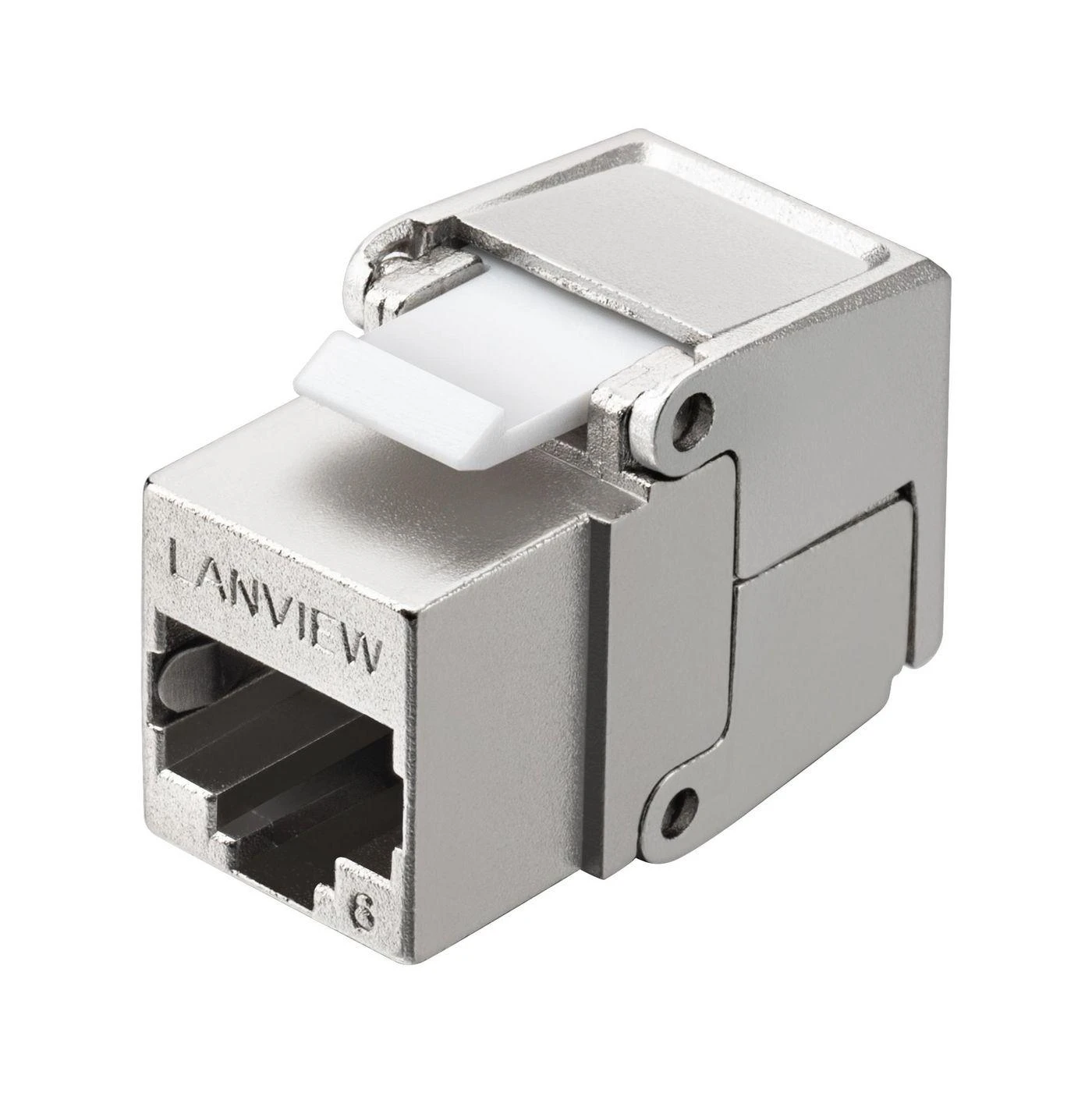 Lanview Cat6 ekranuotas atverčiamas lizdas