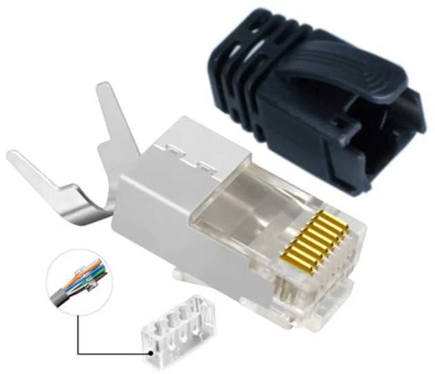 Lanview RJ45 STP kištukas Cat6A / Cat7