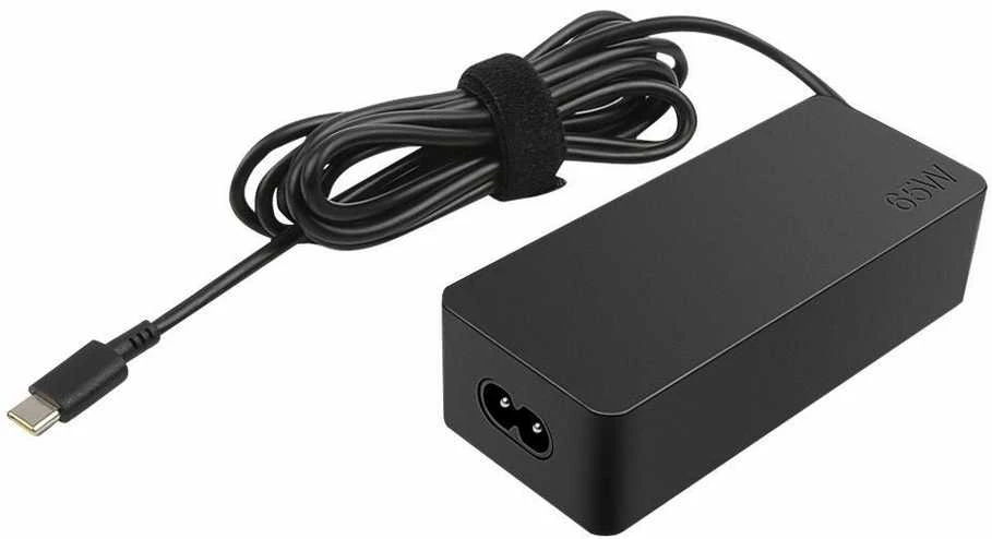 „Lenovo“ nešiojamojo kompiuterio kintamosios srovės adapteris 65 W, USB-C, 19 V (4X20M26273)