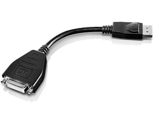 Lenovo DisplayPort AV adapteris – DVI-D juodas (43N9159)