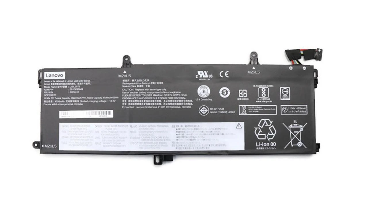Akumuliatorius Lenovo Vidinis, 3C, 57Wh, LiIon, SMP