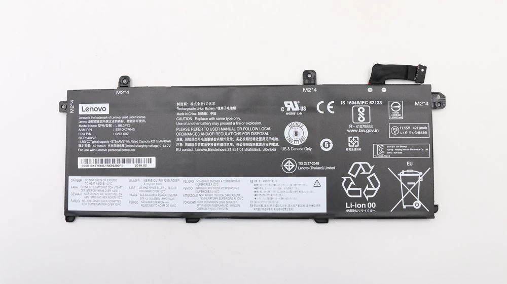 Bateria Lenovo Internal,3c,50Wh,LiIon,LGC
