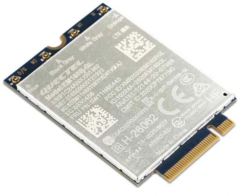 LENOVO QUECTEL EM160R-GL 4G (CAT16) LTE-A M.2