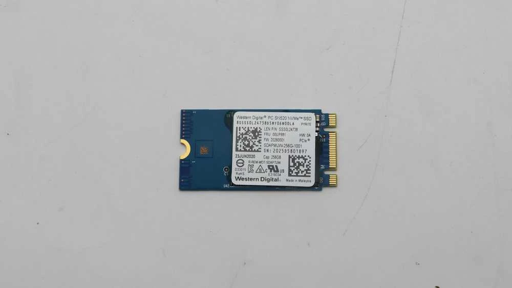 prekė po nuomos „Lenovo SSD M.2 PCIe NVMe FRU SSD“