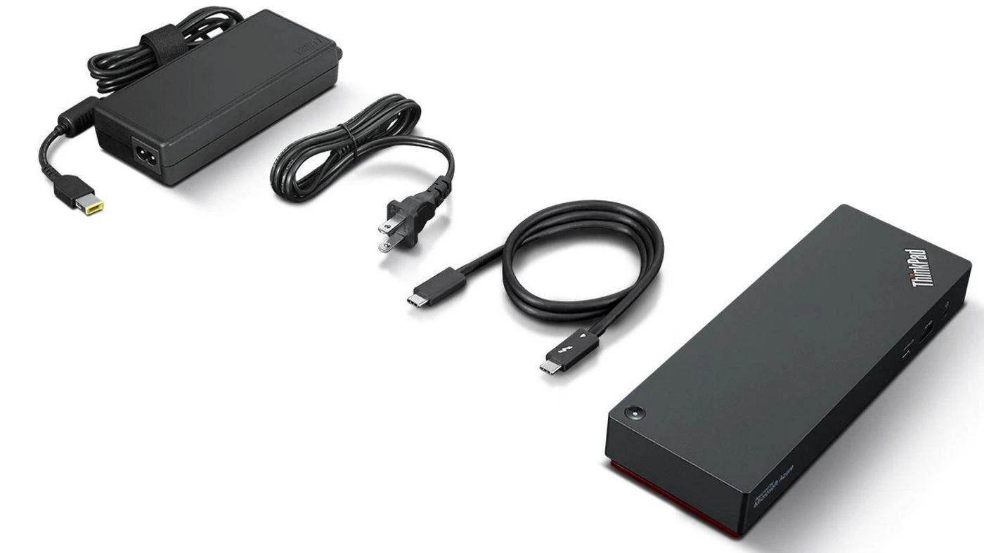 Lenovo ThinkPad Universal Thunderbolt 4 Smart Dock Dock Ethernet LAN (RJ-45) jungtys 1 x 10/100/1000M LAN prievadas DisplayPorts kiekis 2 USB 3.0 (3.1 Gen 1) jungtys kiekis 4 HDMI jungtys kiekis 1 Ethernet LAN Garantija 36 mėn.