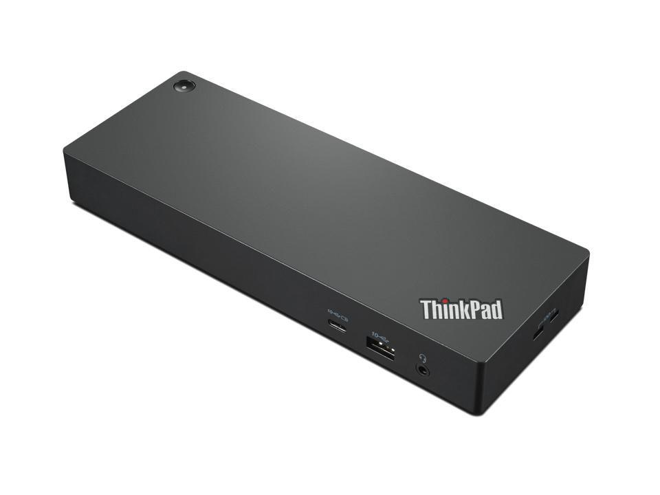 Lenovo ThinkPad Universal Thunderbolt 4, Laidinis, Thunderbolt 4, 3,5 mm, Juoda, cULus, FCC, ICES, NOM, DC