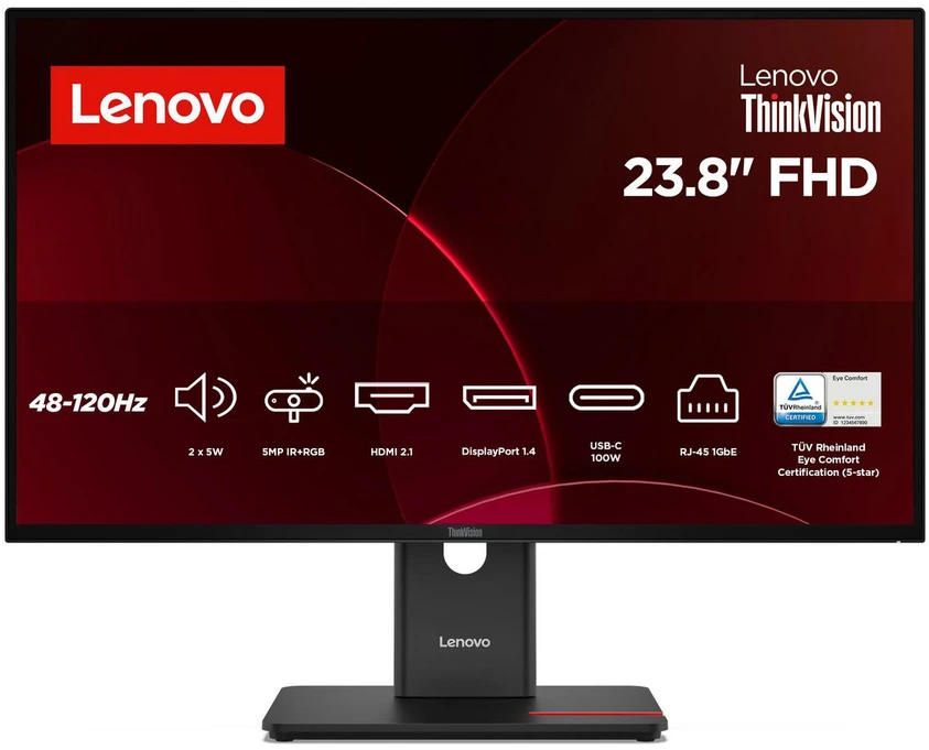 Lenovo ThinkVision T24d-4v monitorius (64B7UAT1EU)