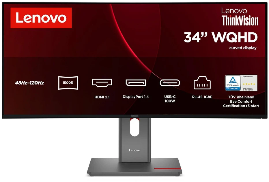 Lenovo ThinkVision T34wd-40 monitorius (64AEGAT1SE)