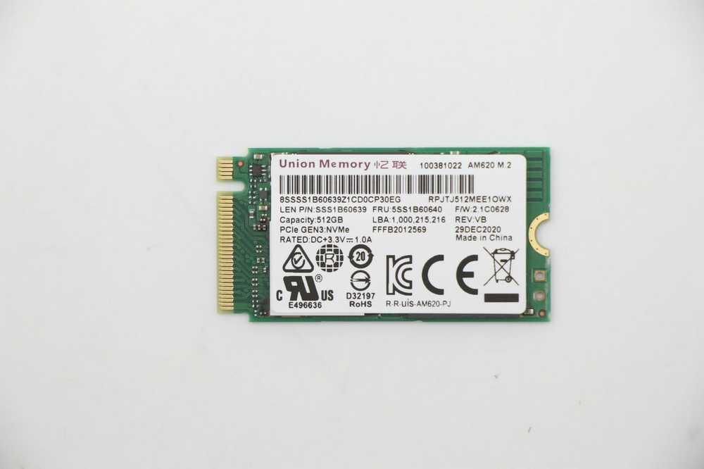 str. Lenovo UMIS AM620 512GB PCIe2242
