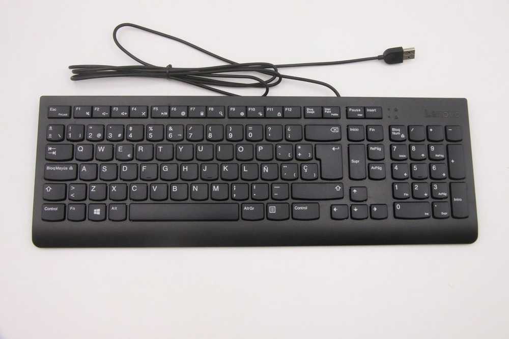 Klaviatūra Lenovo USB Calliope Klaviatūra Gen2,