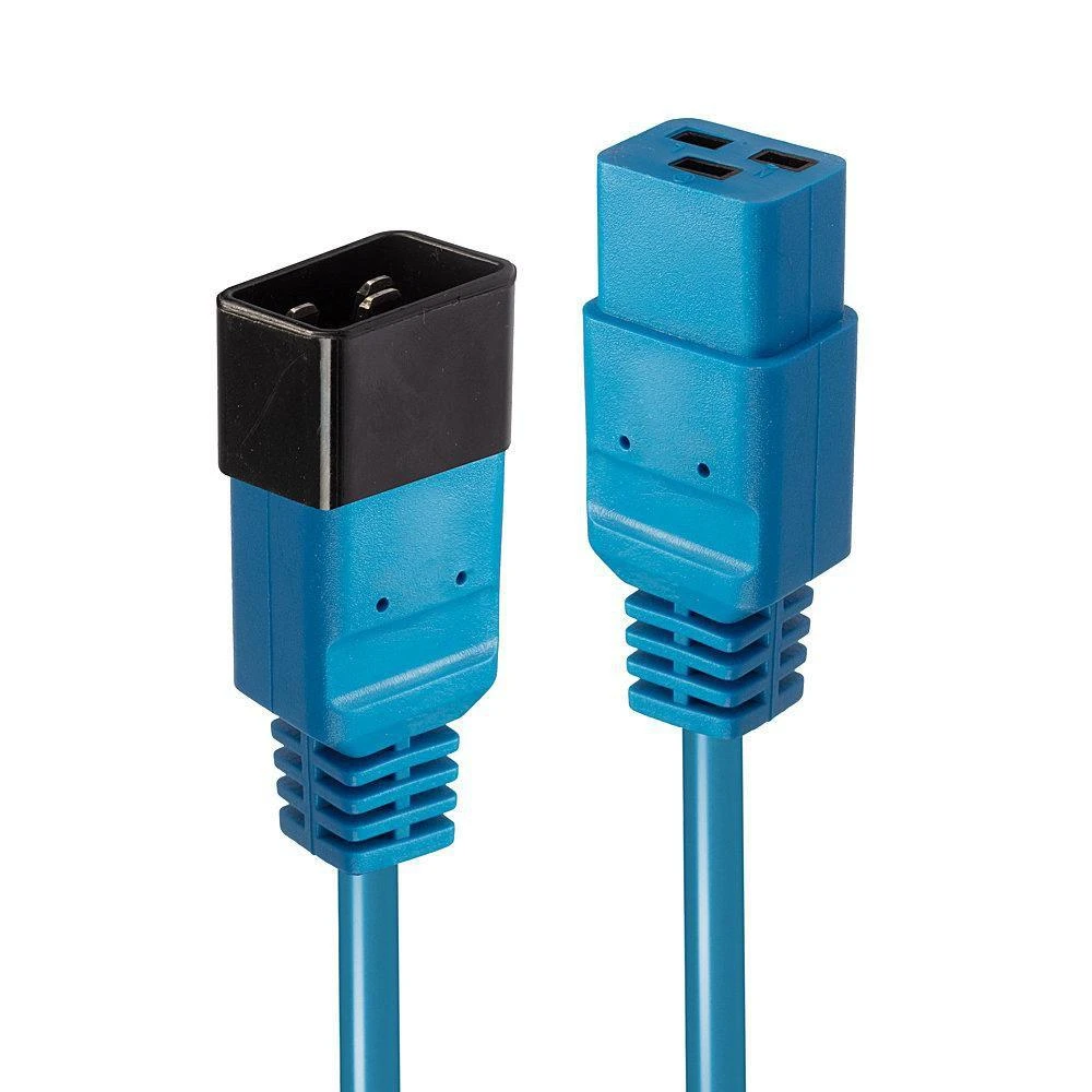 Maitinimo Prailginimo Laidas - LINDY C20 į C19 Maitinimo Prailginimo Laidas, 1 m, Mėlynas