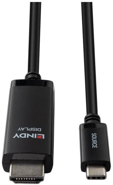 Lindy 1m USB Type C to HDMI 8K60 Adapteris Cable