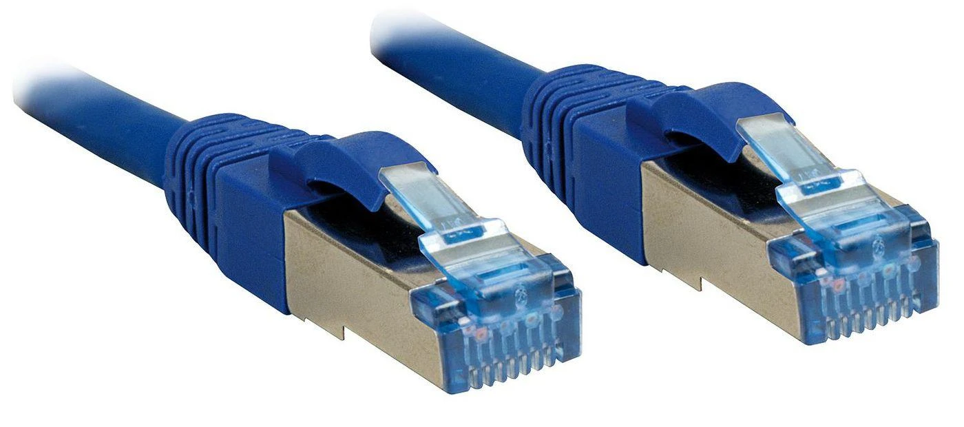 Tinklo Kabelis - LINDY Cat.6A S/FTP LSZH Tinklo Kabelis, RJ45, M/M, 500MHz, 2 m, Mėlynas