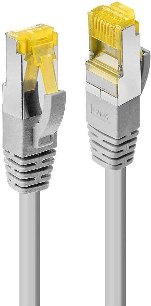 Tinklo Kabelis - LINDY RJ45 S/FTP LSZH Tinklo Kabelis, Cat.6A Kištukas, Cat.7 Neapdirbtas Kabelis, 30 m, Pilkas