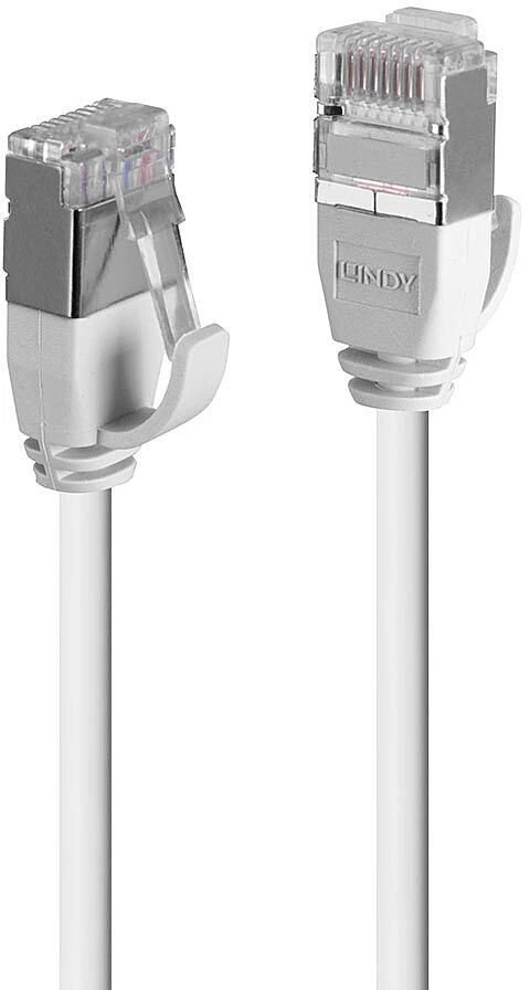 Tinklo Kabelis - LINDY Cat.6A U/FTP LSZH Ultra Slim Tinklo Kabelis, RJ45, M/M, 500MHz, 30AWG, 3 m, Pilkas
