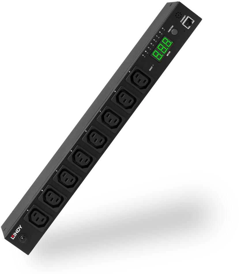 Lindy iPower Classic 8 prievadų, RJ-45 10 Mb/s