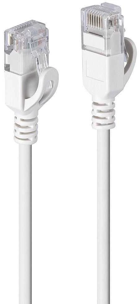 Tinklo Kabelis - LINDY Cat.6A U/UTP LSZH Ultra Plonas Tinklo Kabelis, RJ45, M/M, 500MHz, 28AWG, 3 m, Pilkas
