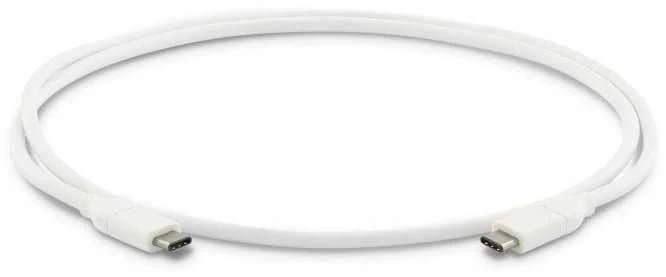 Kabelis USB LMP USB-C - USB-C 1 m Baltas (LMP-USBC-USBC-Gen2)