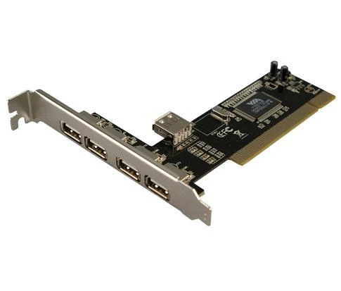 Logilink | 4+1-port USB 2.0 | PCI