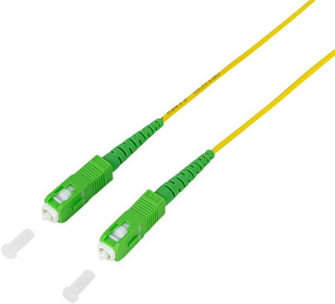 LogiLink Šviesolaidinis kabelis patch simplex OS2 10 m Geltonas (FPSSC10)