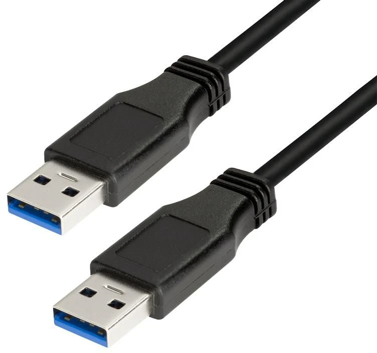 LOGILINK CU0039 LOGILINK - USB3.0 A tipo kabelis vyrelis į A tipo vyriškas, 2m, juodas