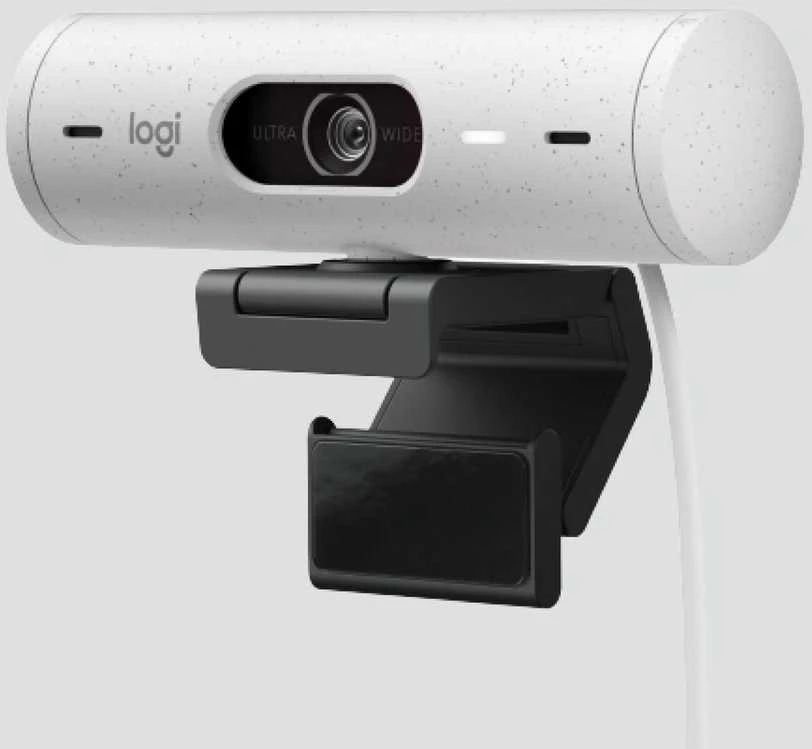 Internetinė kamera Logitech BRIO 500, Baltos spalvos