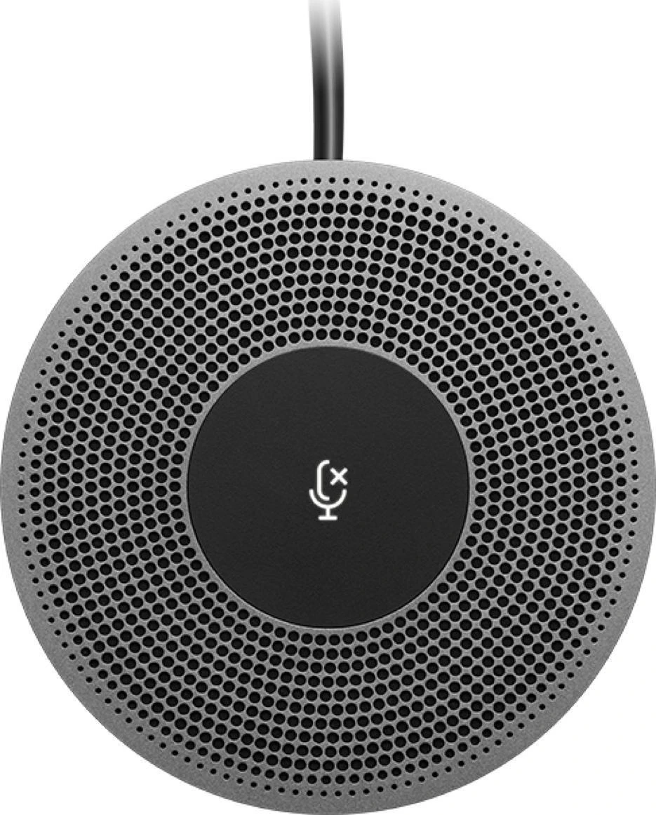 Logitech MeetUp kameros išplėtimo mikrofonas  Plug-ir-play, Bluetooth, Juodas
